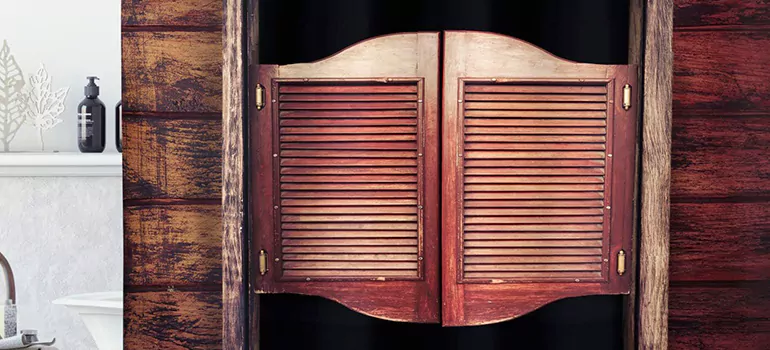 Installing Saloon Door Hinges in The Crossings, FL
