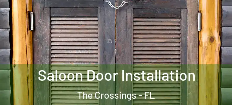  Saloon Door Installation The Crossings - FL